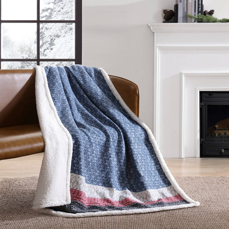 Eddie bauer fair isle throw sale